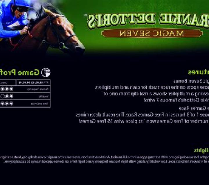 Frankie Dettori s: Magic Seven slot