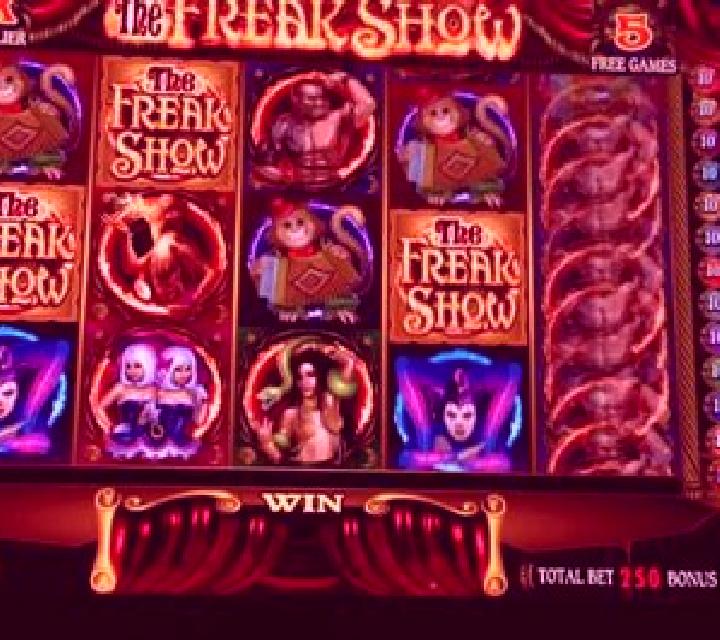 Freakshow slot game