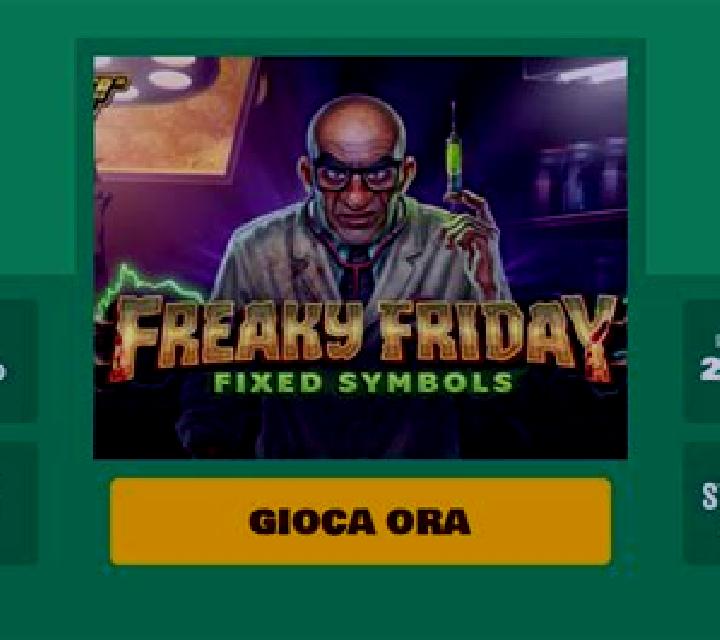 Freaky Friday Fixed Symbols slot machine