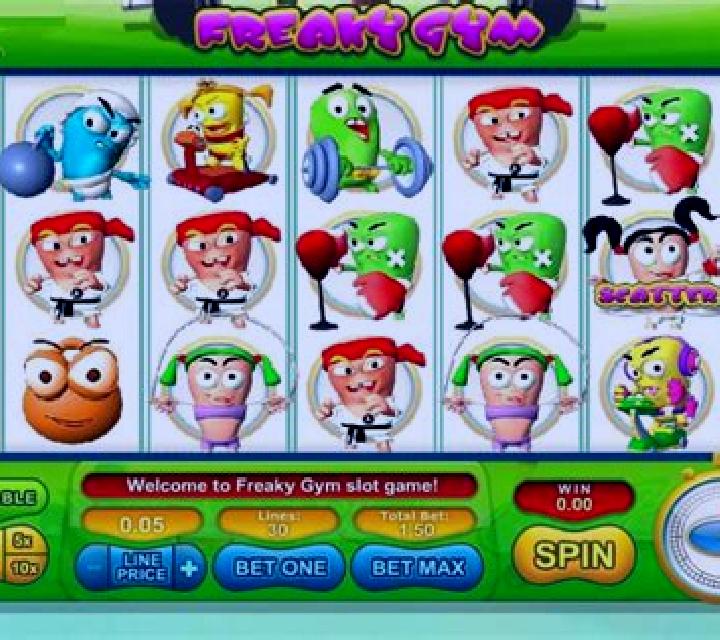 Freaky Gym slot game