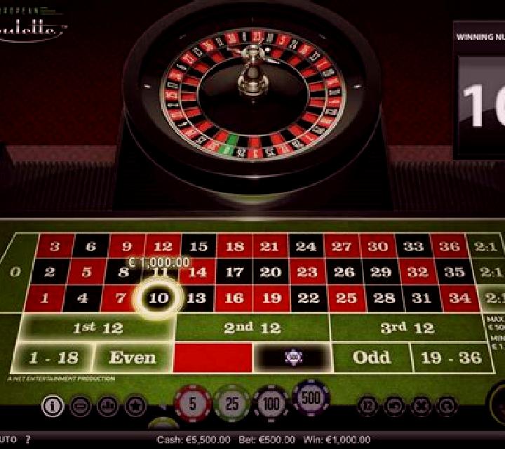 French Roulette (Microgaming) slot machine