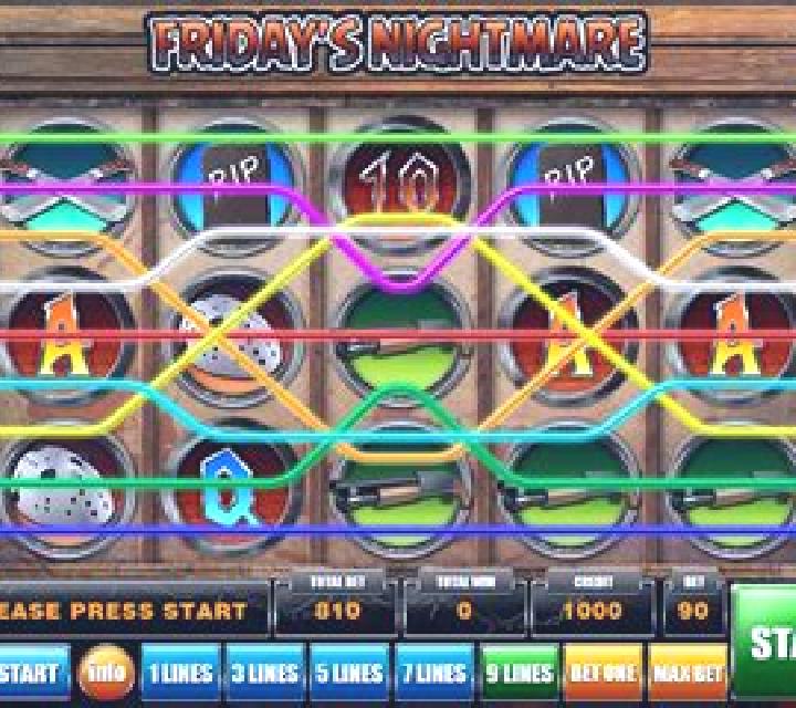Fridays Nightmare slot