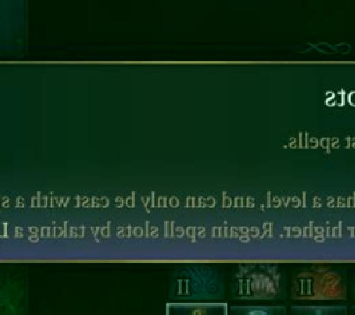 Frog s Spell slot