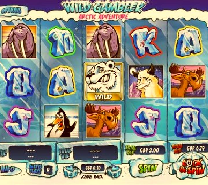 Frozen Arctic slot machine