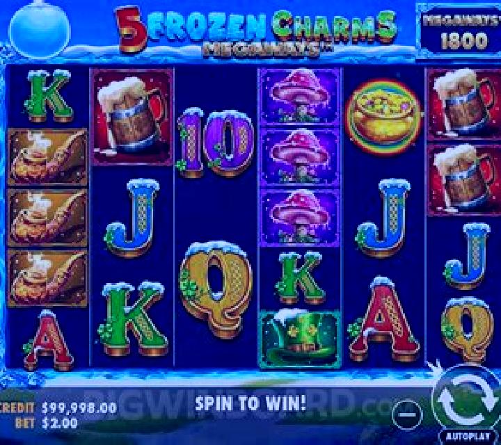Frozen Charms slot game
