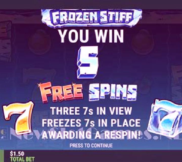 Frozen Stiff slot machine