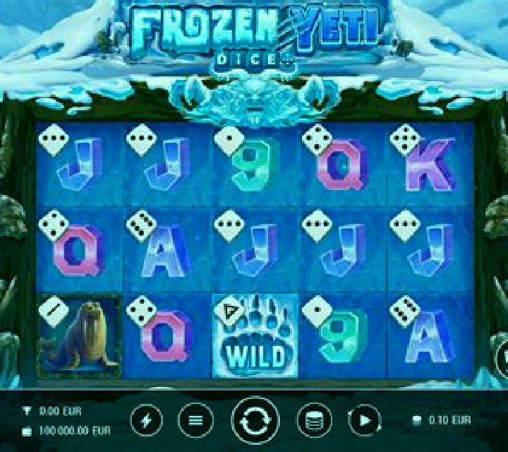 Frozen Yeti Dice slot game