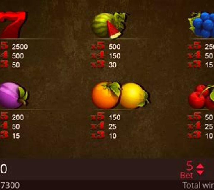 Fruit Bomb (e-gaming) slot