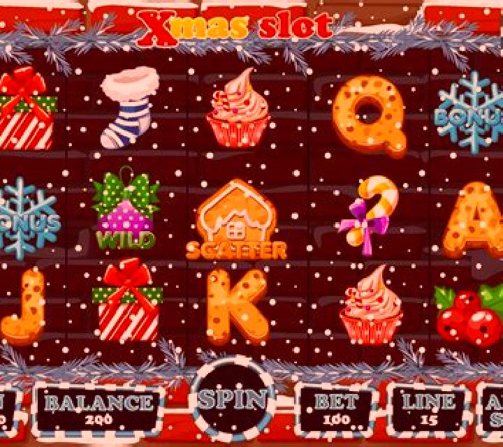 Fruit Monster Christmas slot game