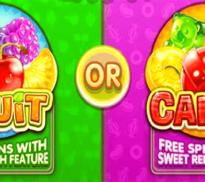 Fruit vs Candy slot machine