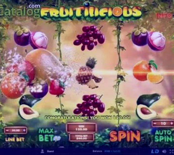 Fruitilicious (GamePlay) slot