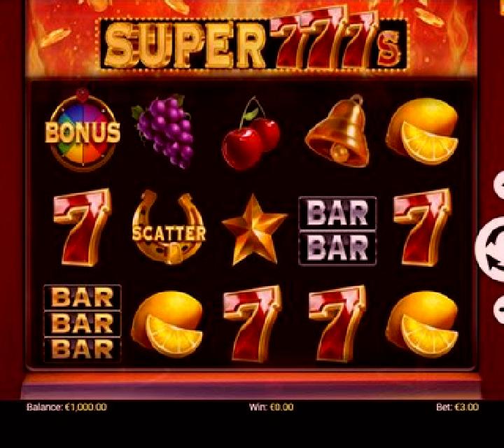 Fruits & 777 s Slider online slot