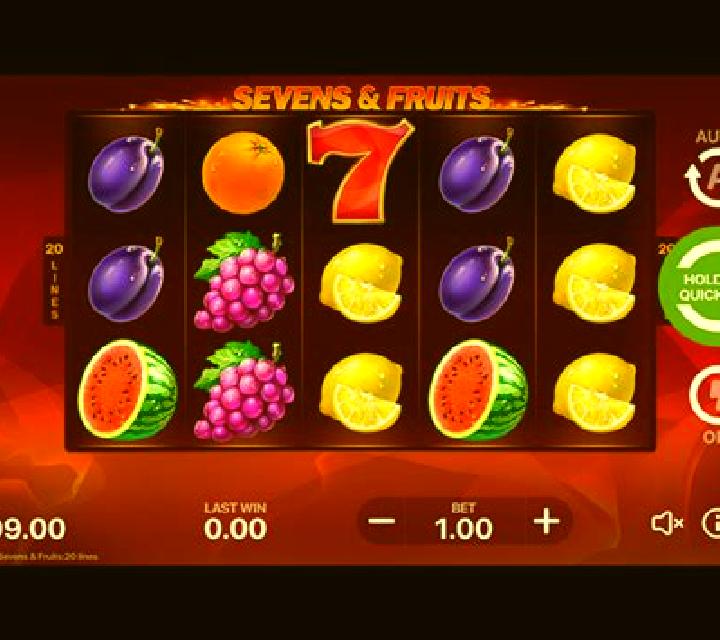 Fruits And Sevens (Spearhead Studios) online slot