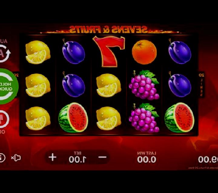 Fruits And Sevens (Spearhead Studios) slot machine