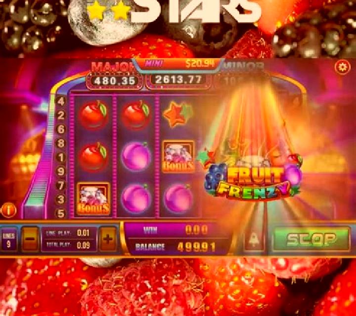 Fruits and Stars (Playson) slot machine