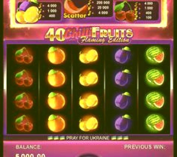 Fruits Collection 40 Lines slot