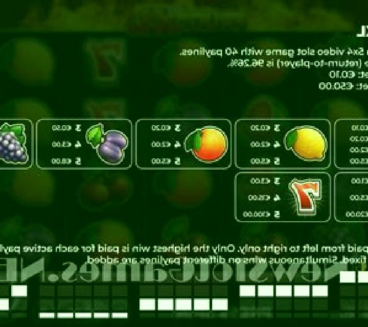 Fruits XL slot