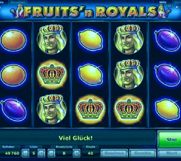 Fruits n Royals Deluxe slot game