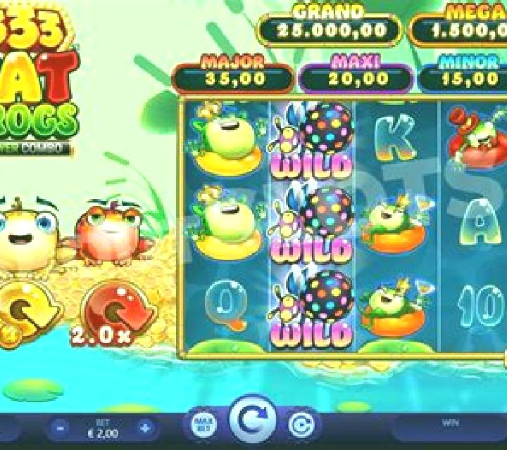Fruity Frogs slot game