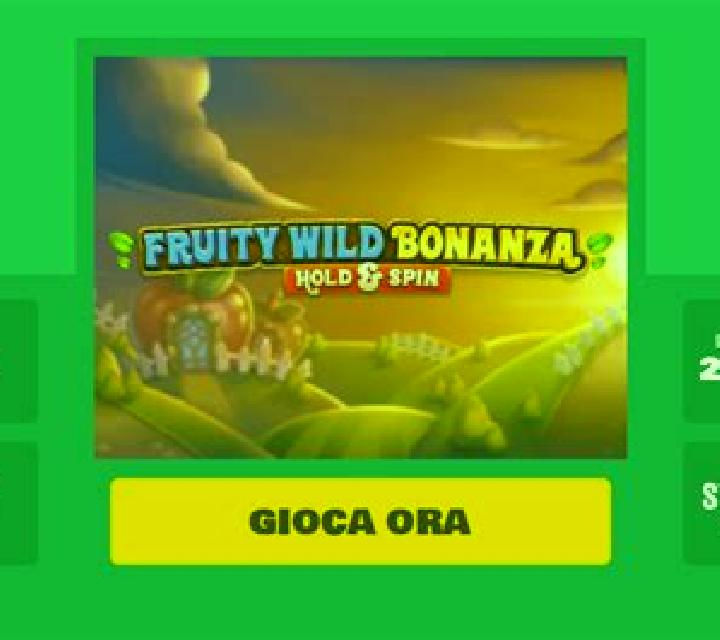 Fruity Wild Bonanza Hold and Spin slot machine