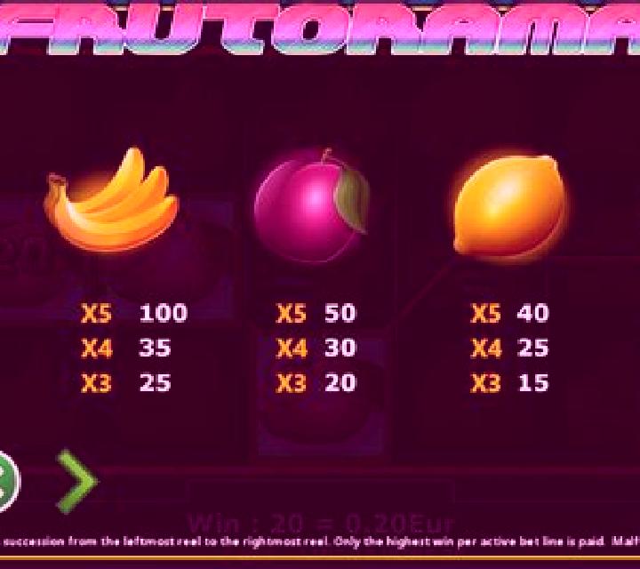 Frutorama slot