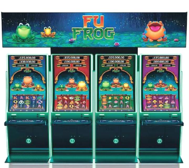 Fu Frog Animals slot machine