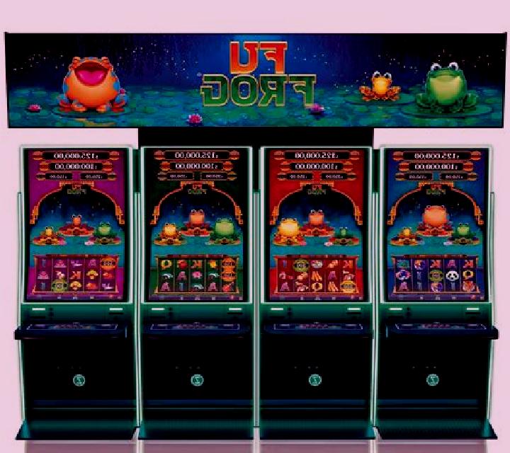 Fu Frog Christmas slot machine