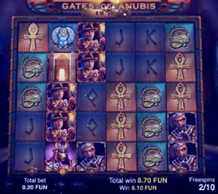 Fury of Anubis slot game