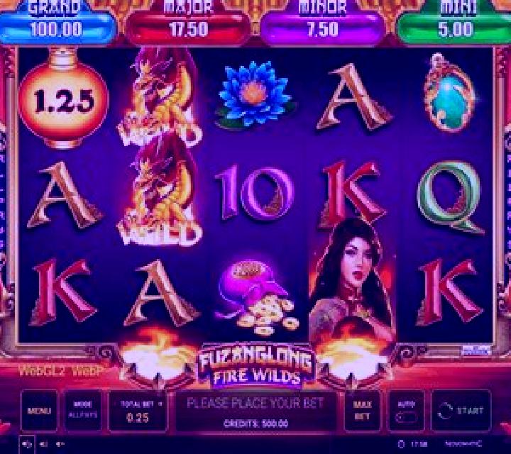 Fuzanglong Fire Wilds slot