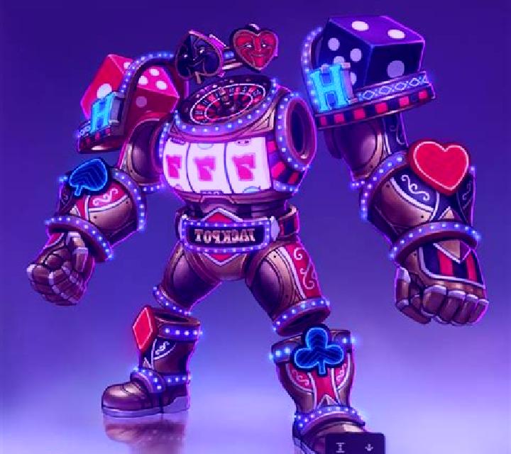 Galactic War Robot slot game