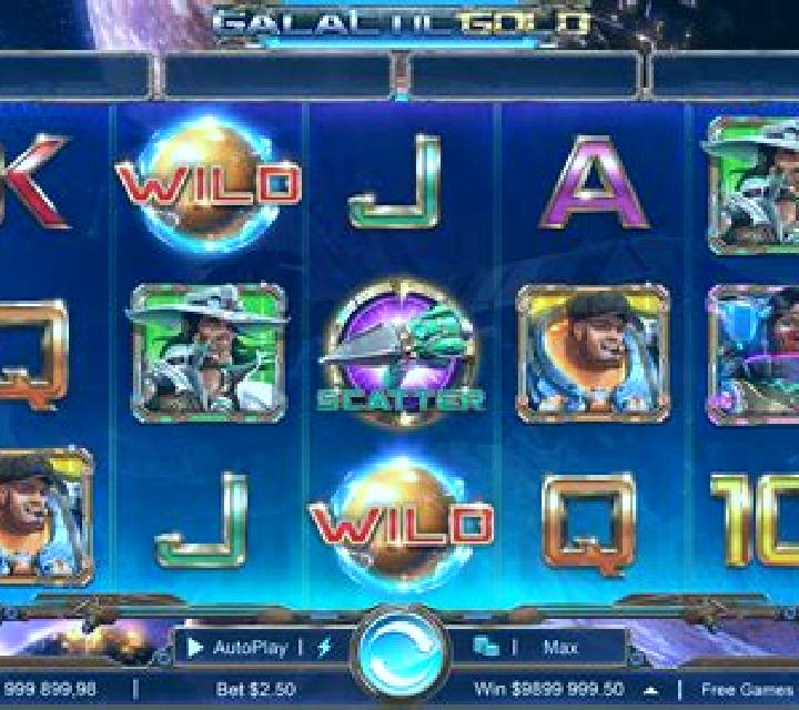 Galactic Warrior slot game