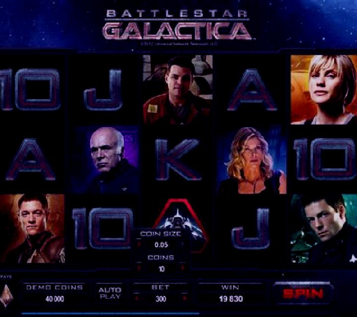Galactica slot machine