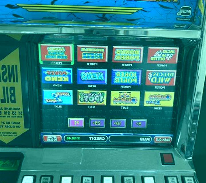 Game King Video Poker slot machine