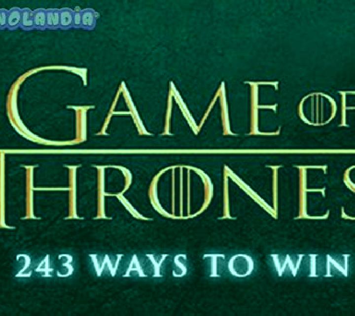 Game of Thrones 243 Ways slot game