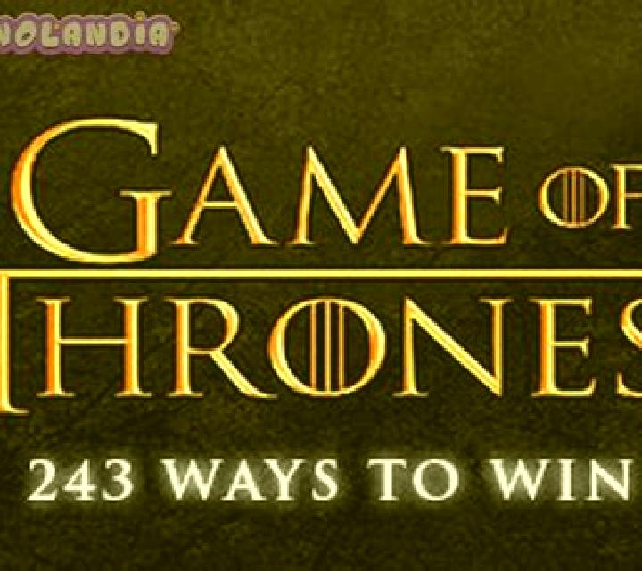 Game of Thrones 243 Ways slot