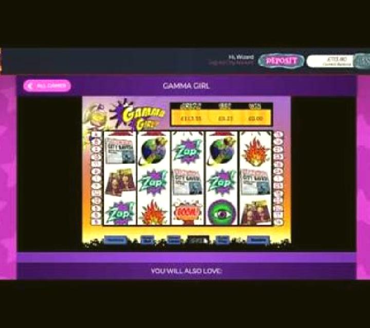 Gamma Girl slot game