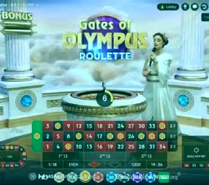 Gates of Olympus Roulette slot