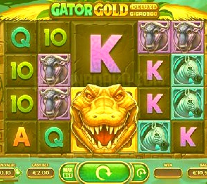 Gator Gold Deluxe Gigablox online slot