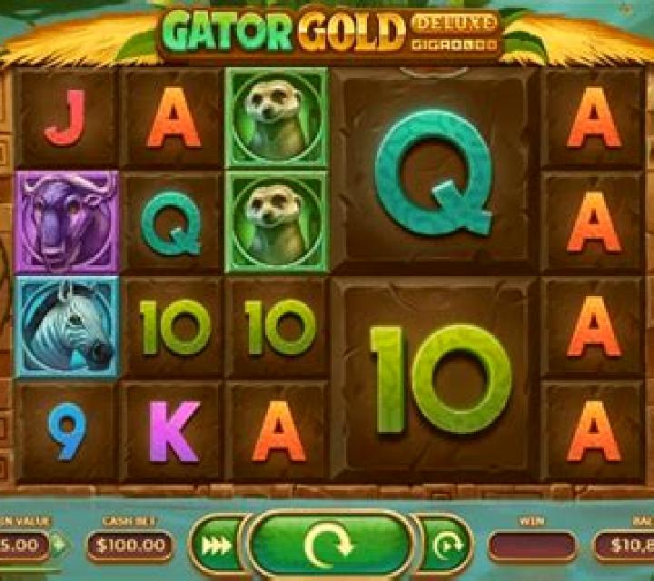 Gator Gold Deluxe Gigablox slot machine