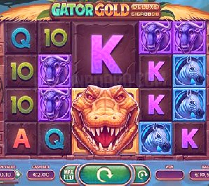 Gator Gold Deluxe Gigablox slot