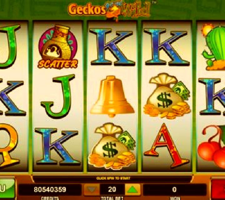 Geckos Gone Wild slot machine