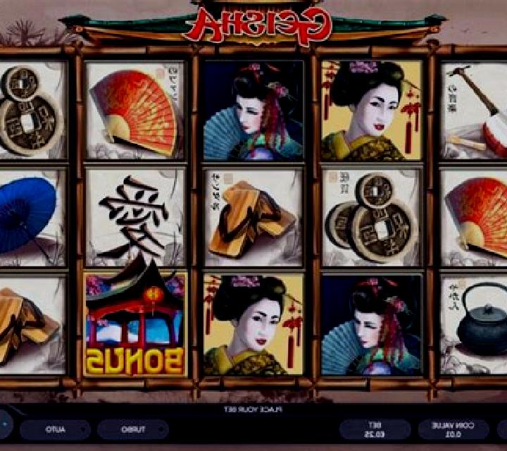 Geisha Charms slot game