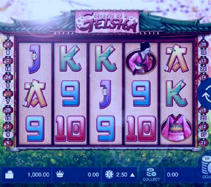 Geisha (KA Gaming) slot machine
