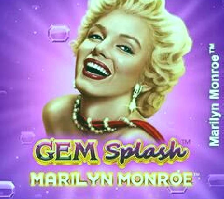 Gem Splash Marilyn Monroe slot machine