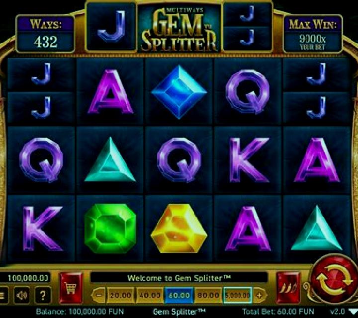 Gem Splitter slot machine