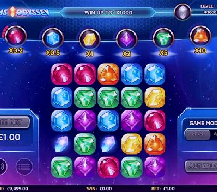 Gems Odyssey (Skillzzgaming) slot machine