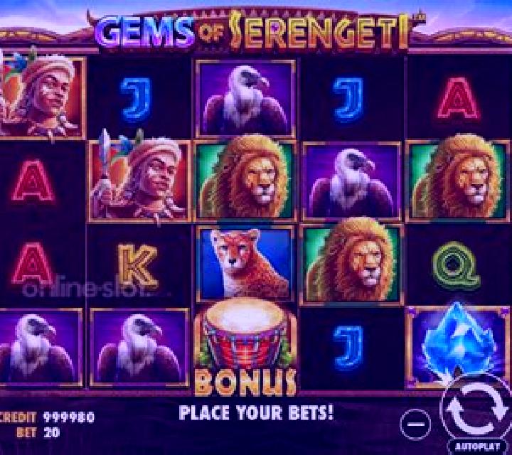 Gems of Serengeti slot