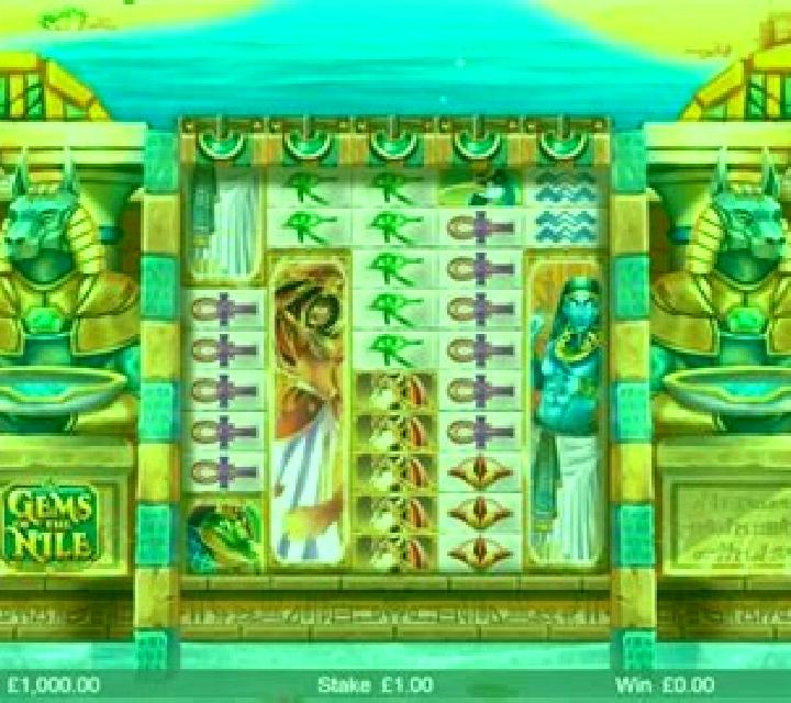 Gems of the Nile slot game