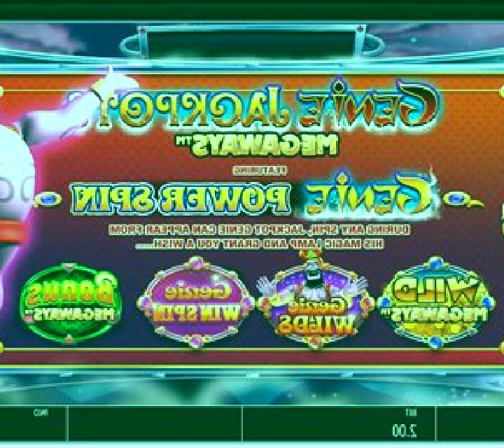 Genie Jackpots Megaways online slot