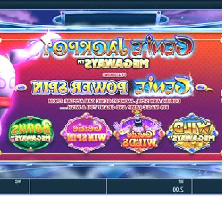 Genie Jackpots Megaways slot machine
